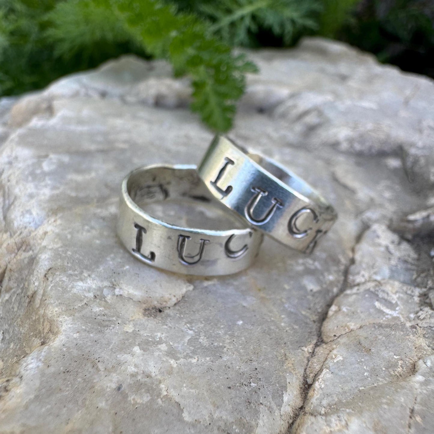 MADE TO ORDER customized sterling silver stackers
